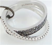 Ring Comete Woman Intrecci in Gold Diamante 0.14 Ct ANB 1397-14 - ANB 1397-14